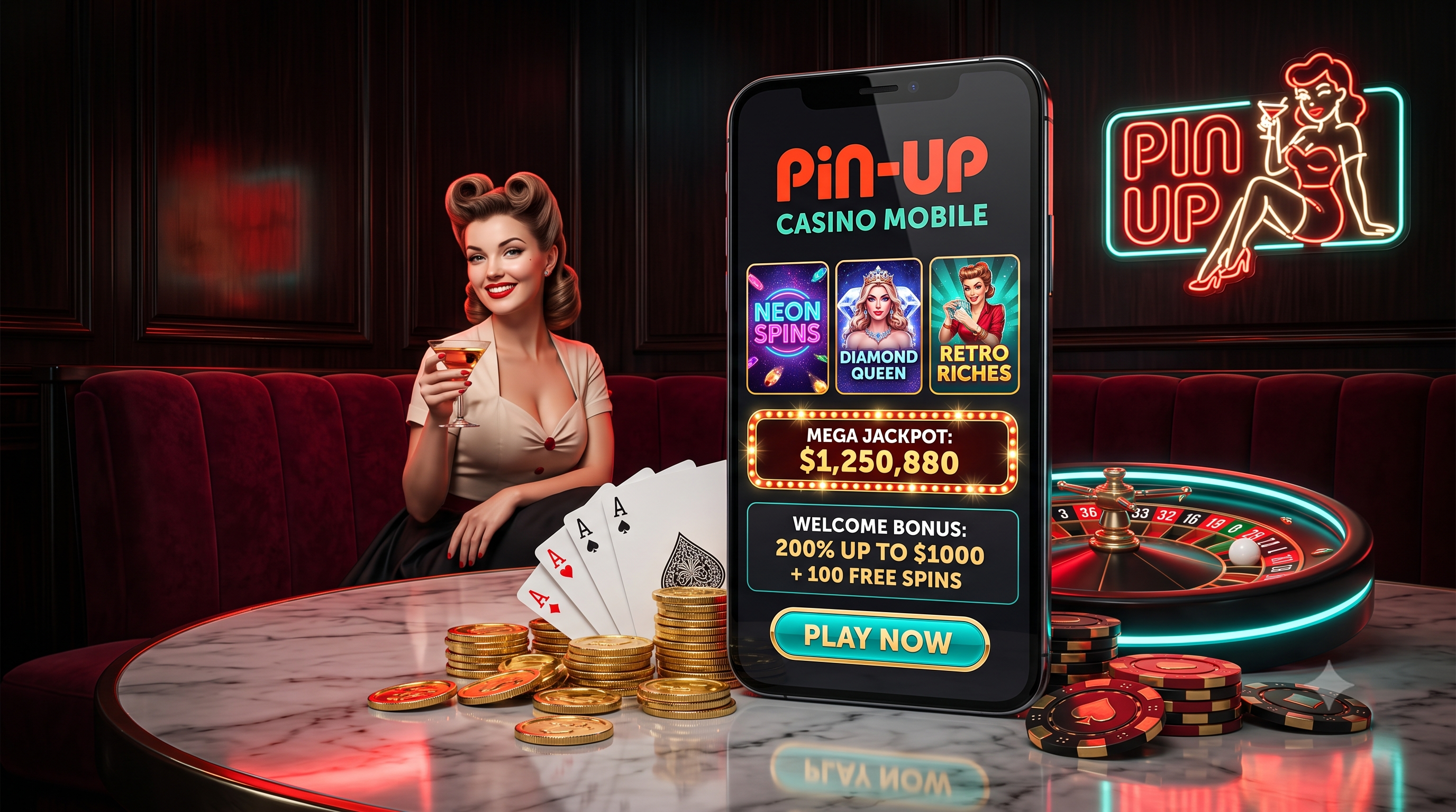 Aplicación móvil de Pin Up Bet
